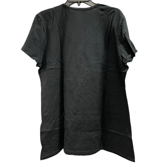 JMS Black Green Blue whimsy dragonfly dress tee NWT plus sz 1X 16W - Picture 2 of 5